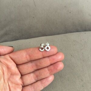 Swarovski stud earrings- in mint condition